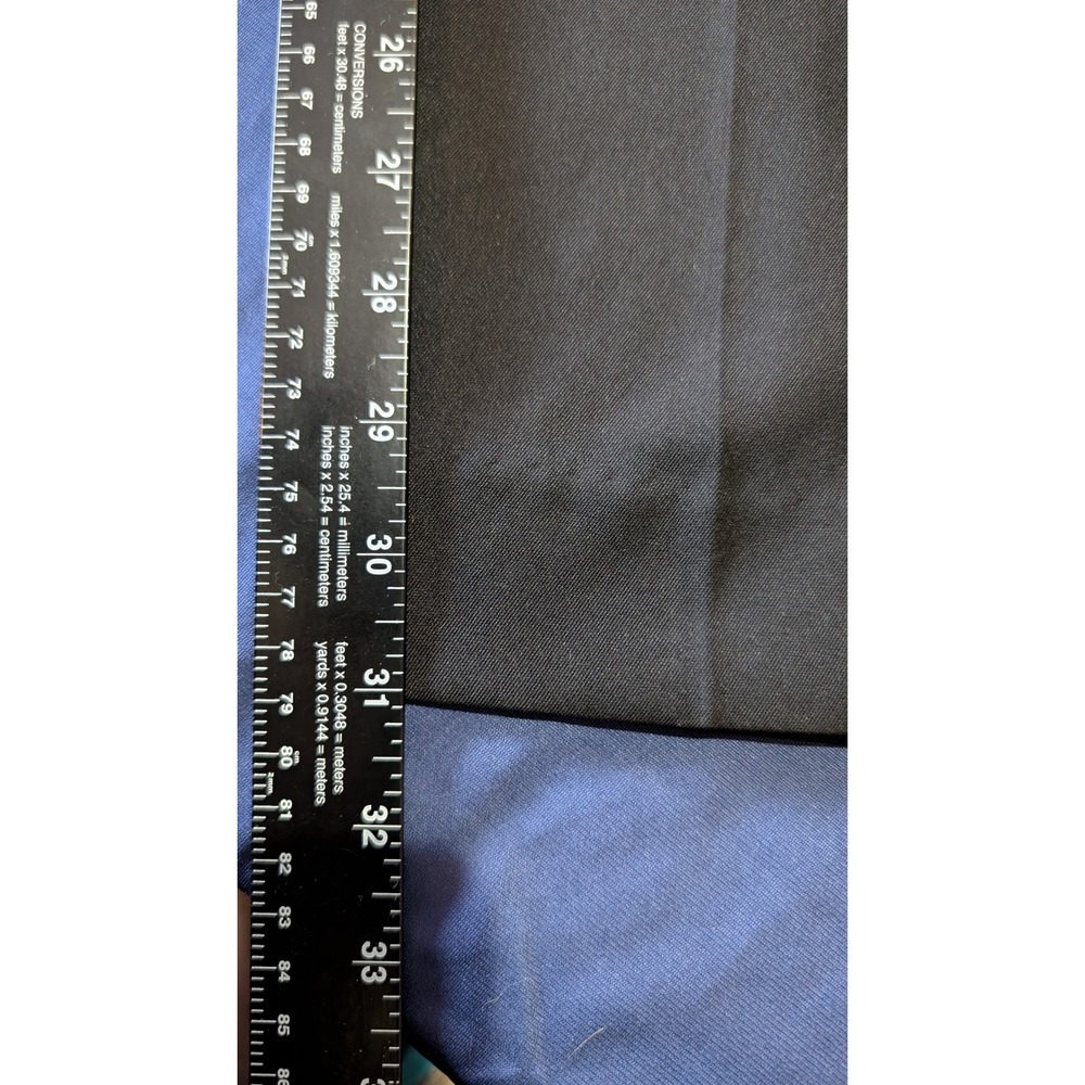 Claiborne Mens Dress Pants Size 30/32‎ Black Office Career - Picture 9 of 11